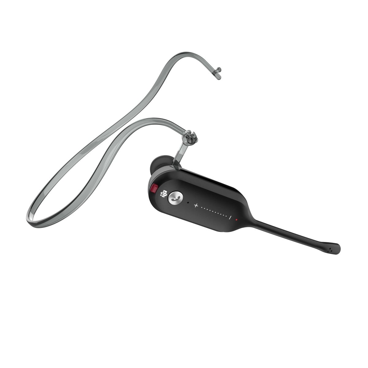 Yealink WH67 Teams Sans fil Crochets auriculaires, Arceau, Minerve Bureau/Centre d'appels Bluetooth Socle de chargement Noir