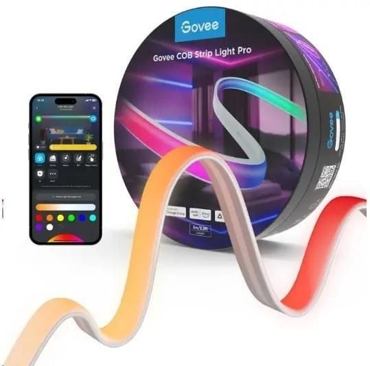 Govee H61F5 Bandes lumineuses Pro 5m | LED Strip | Wi-Fi, Bluetooth, RGBWW