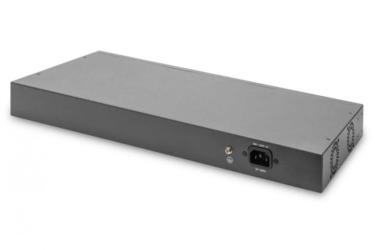 Digitus DN-80221-3 commutateur réseau Géré L2 Gigabit Ethernet (10/100/1000) Noir, Gris