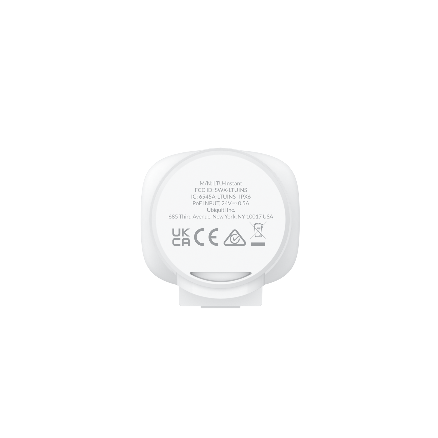 Ubiquiti LTU-INSTANT-5 Networks LTU Instant 5 Blanc Connexion Ethernet, supportant l'alimentation via ce port (PoE)