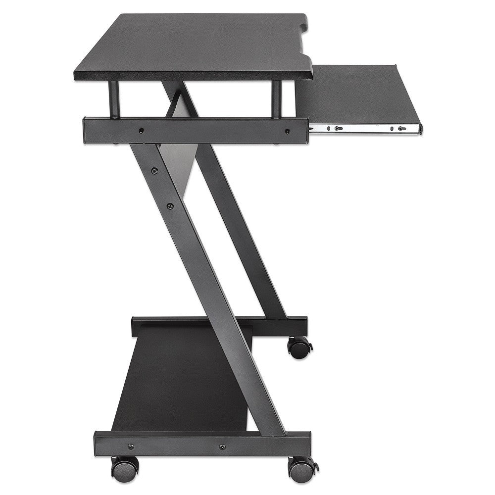 Techly ICA-TB 935B Bureau d'ordinateur mobile 590x370mm noir