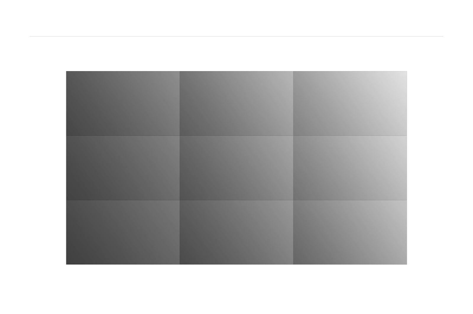 55" 700 nits FHD 0.88 mm Videowall