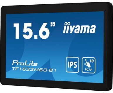 15.6" PCAP Bezel Free Front 10P Touch 19
