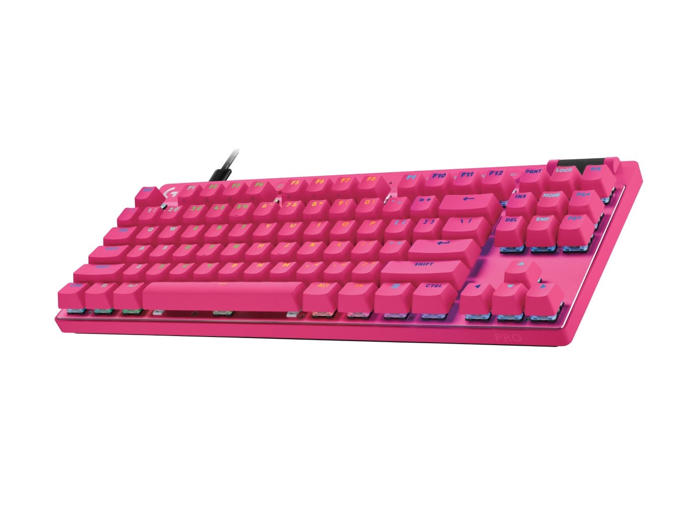 Clavier de jeu Logitech 920-013253 G Pro X Rapid TKL USB Linéaire Rose
