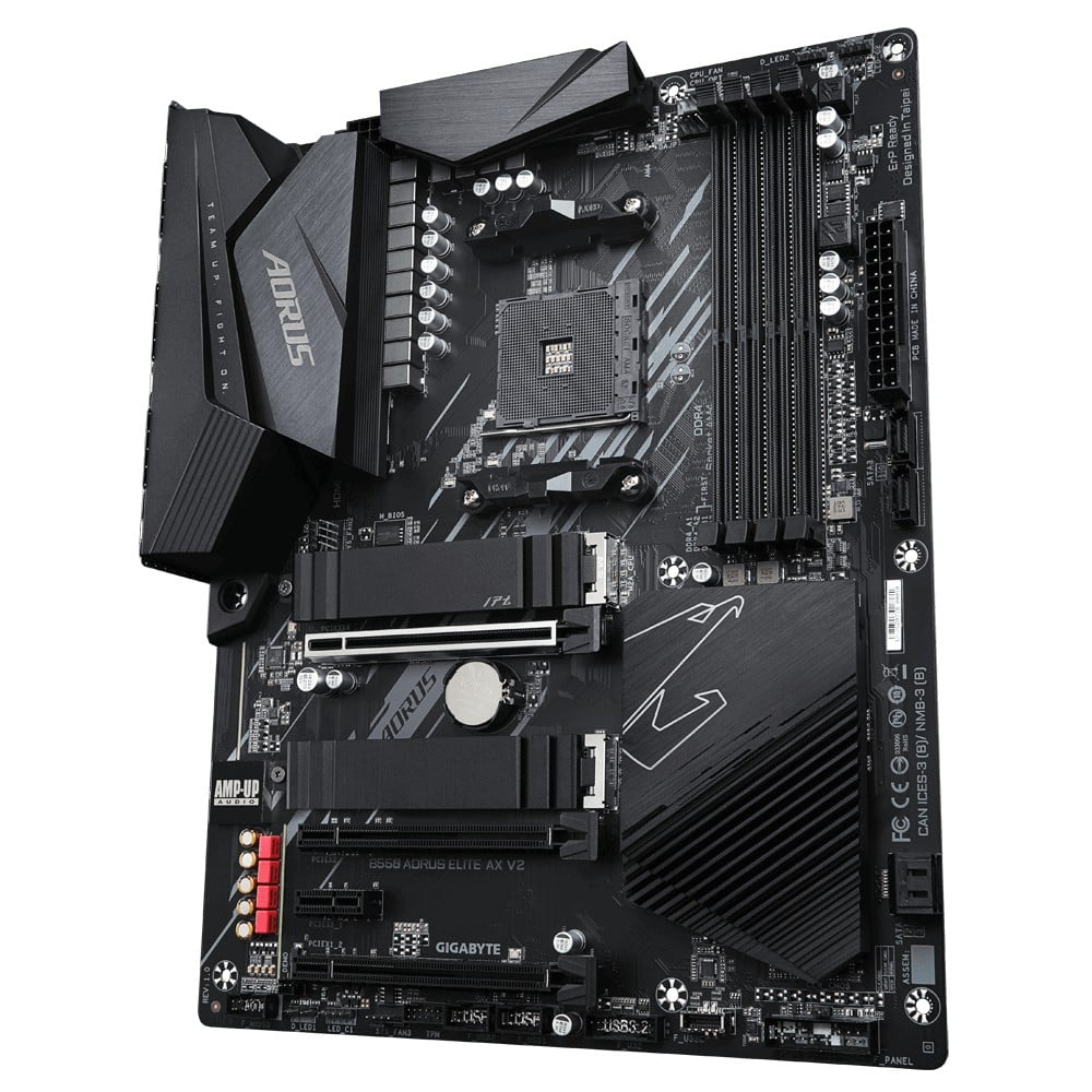 GIGABYTE B550 AORUS ELITE AX V2 carte mere AMD B550 Emplacement AM4 ATX