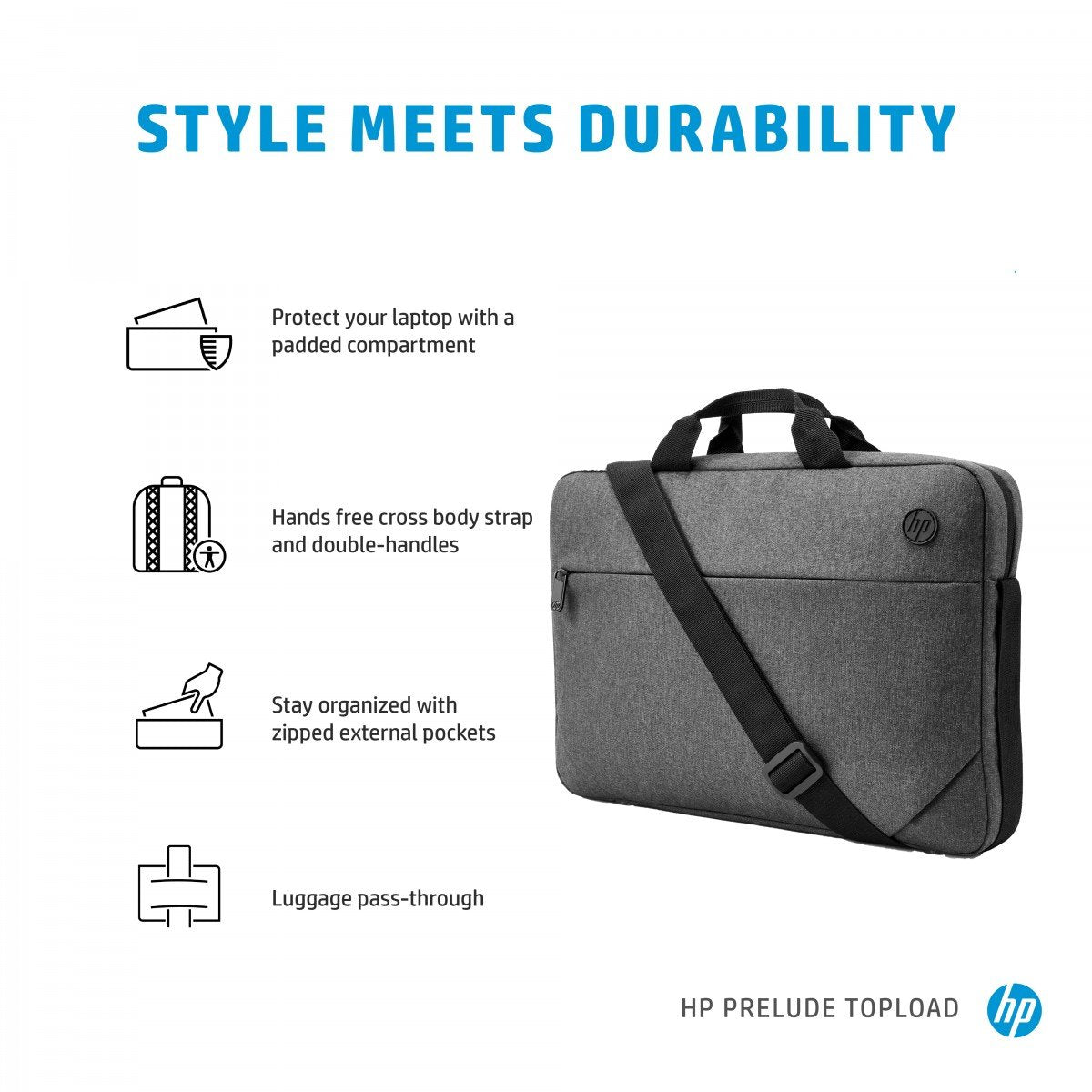 HP Prelude 15.6p Top Load bag