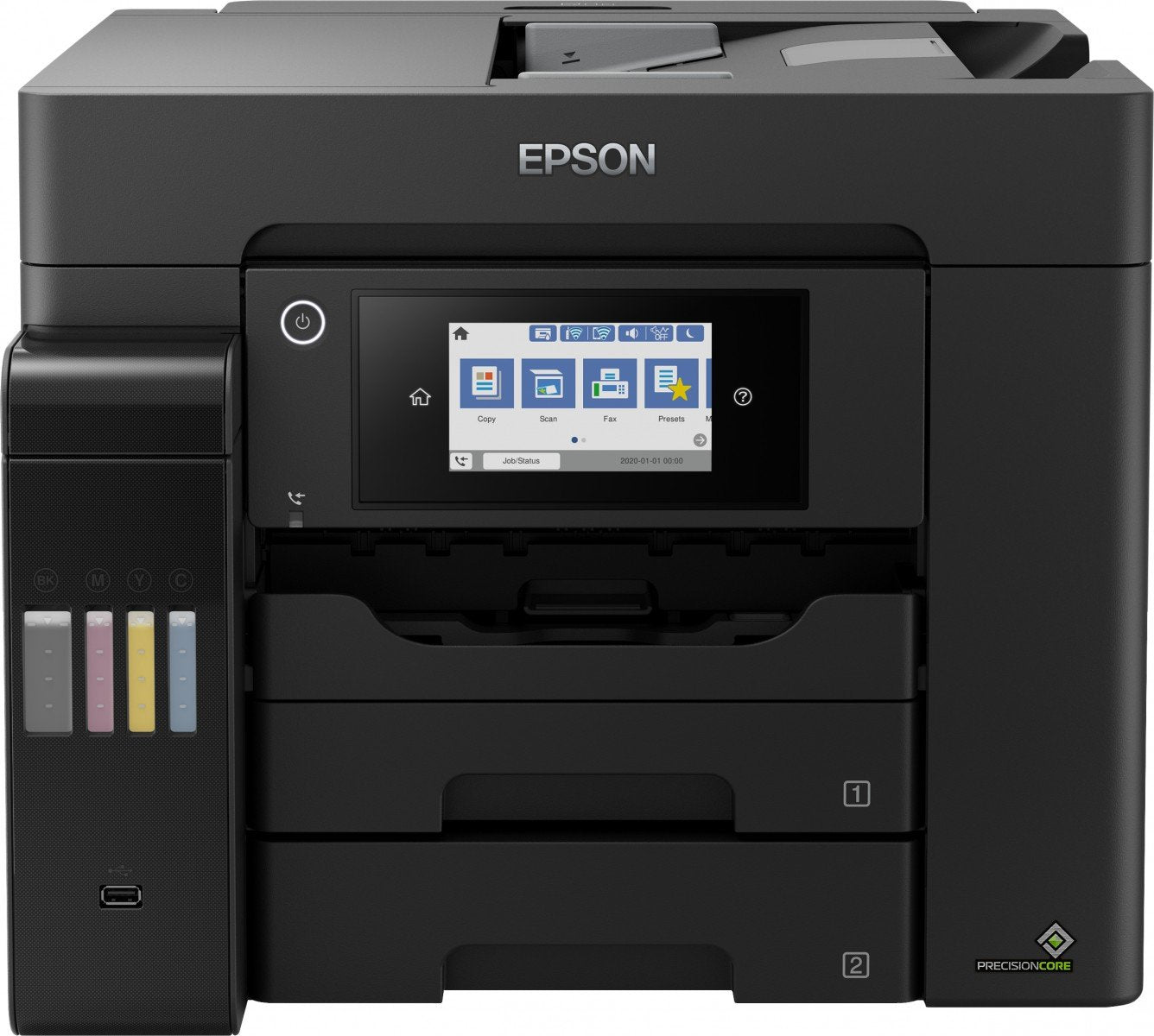 Epson EcoTank L6570 - appareil tout-en-un d'impression - impression, numérisation, copie, fax 4800 x 1200 DPI A4 25ppm Wi-Fi AirPrint
