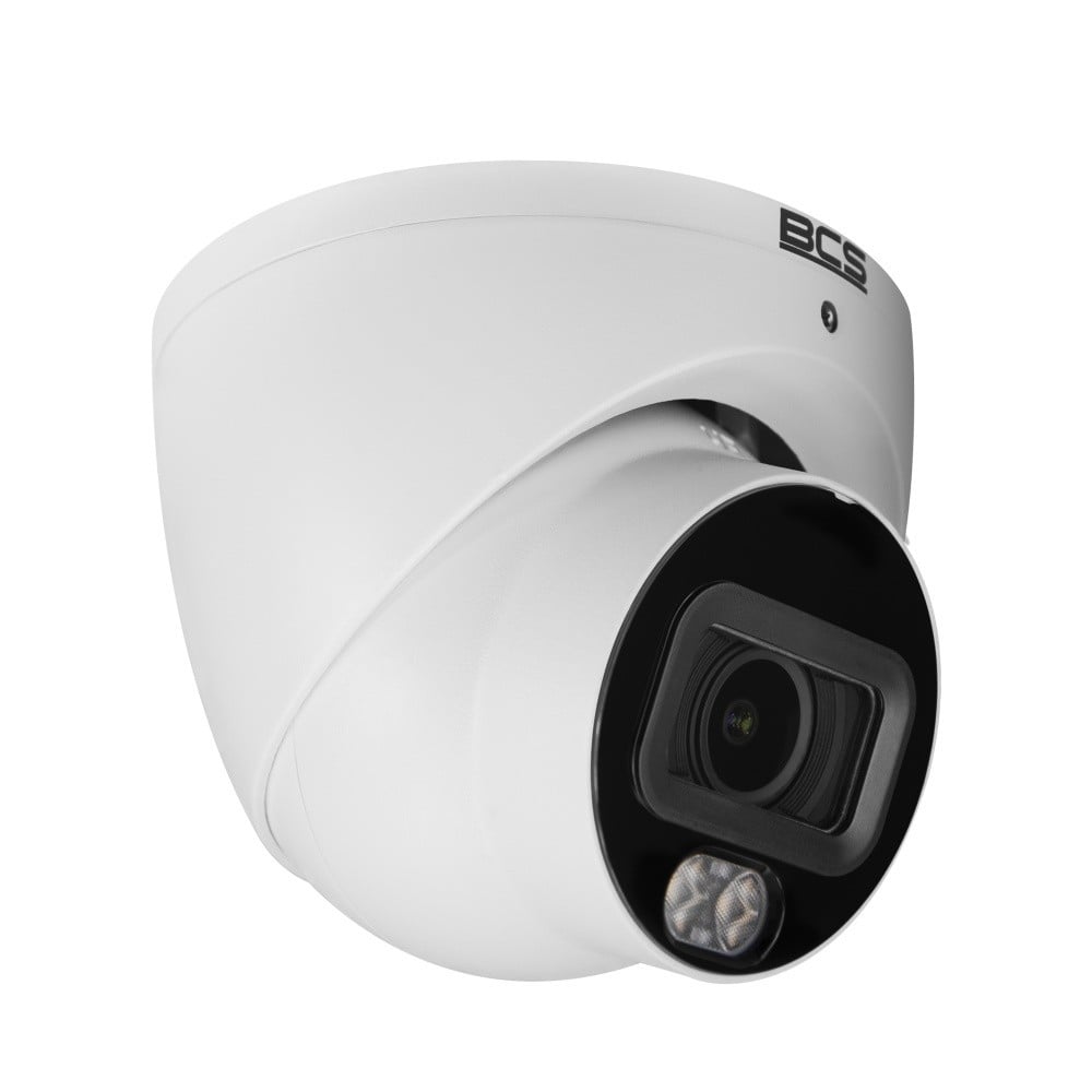 BCS BCS-L-EIP14FCL3-Ai1 Caméra dôme IP 4MP avec technologie NightColor et microphone