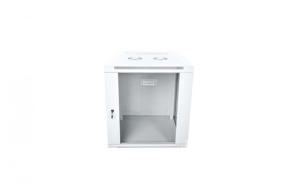 Digitus DN-W19 12U/600 étagere Rack monté sur le mur Gris clair