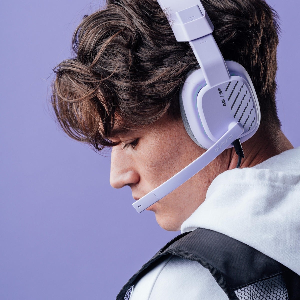LOGITECH Astro Gaming A10 Gen 2 Headset full size wired 3.5 mm jack lilac
