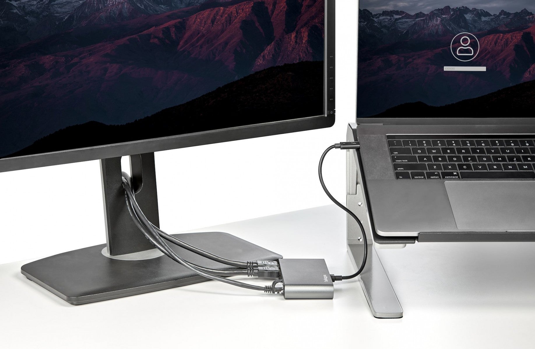 Thunderbolt 3 mini dock x2 HDMI monitors