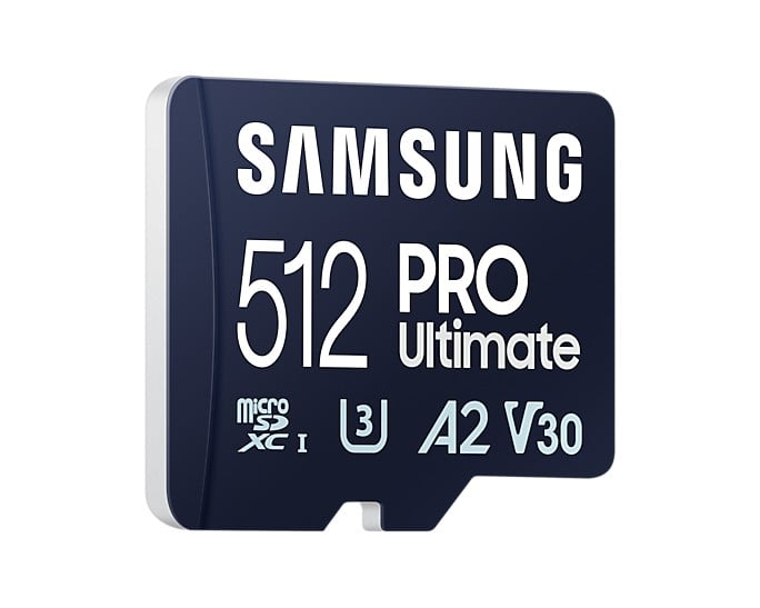 CARTE MEMOIRE SAMSUNG 512 Go MICRO-SD PRO Ultimate avec lecteur USB Classe 10 Le