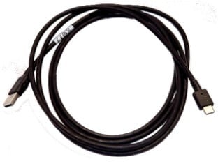 Zebra CBL-CS6-S07-04 câble USB USB 2.0 2,13 m USB A USB C Noir