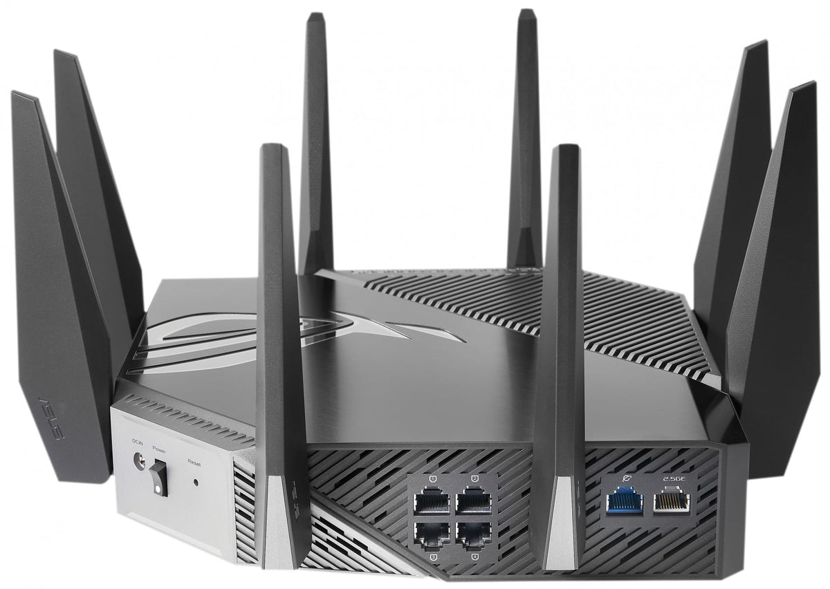 ASUS 90IG06E0-MO1R00 Routeur de table Tri-Bande Wi-Fi 6 avec Ethernet Gigabit