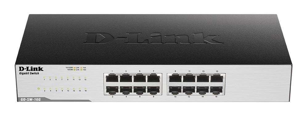 D-LINK 16-Port Gigabit Easy Desktop Switch