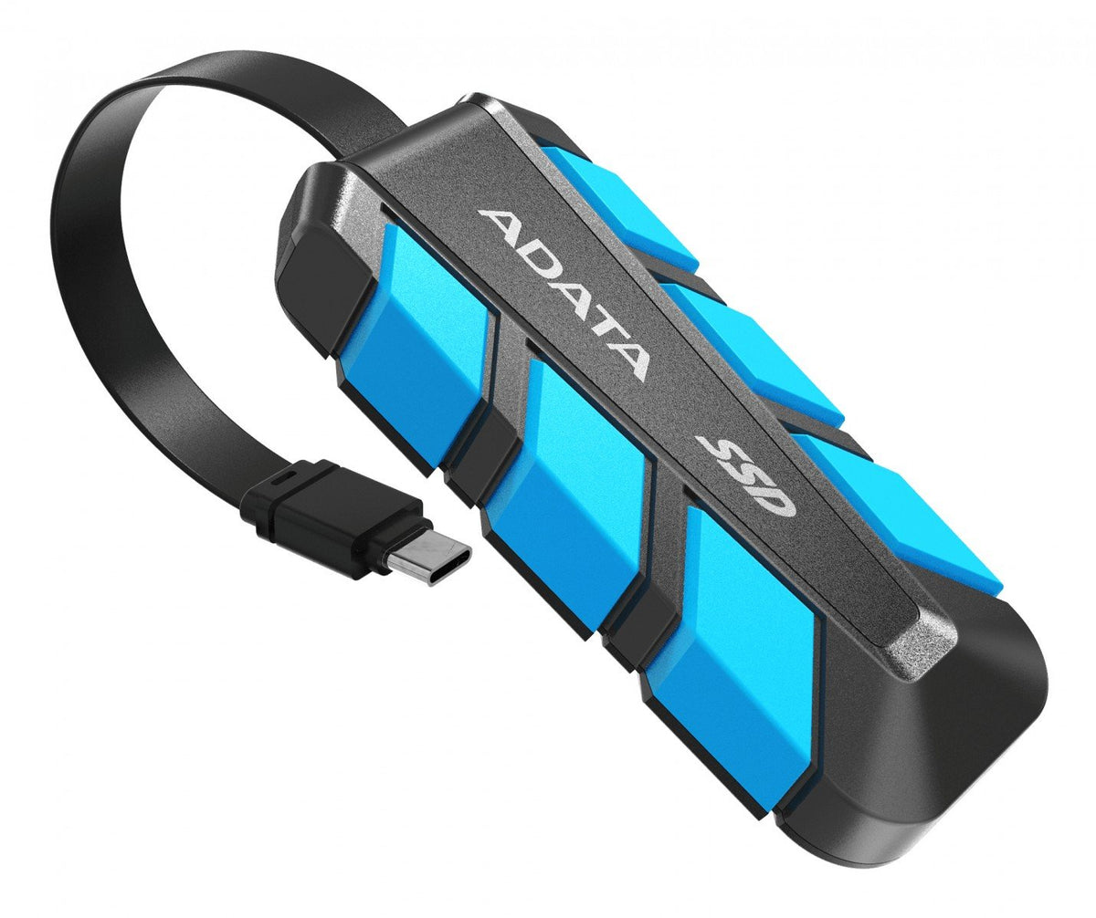 ADATA SC740 1 To USB Type-C 3.2 Gen 2 (3.1 Gen 2) Noir, Bleu