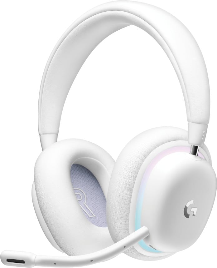 LOGITECH G G735 Headset full size Bluetooth / LIGHTSPEED wireless 3.5 mm jack white mist