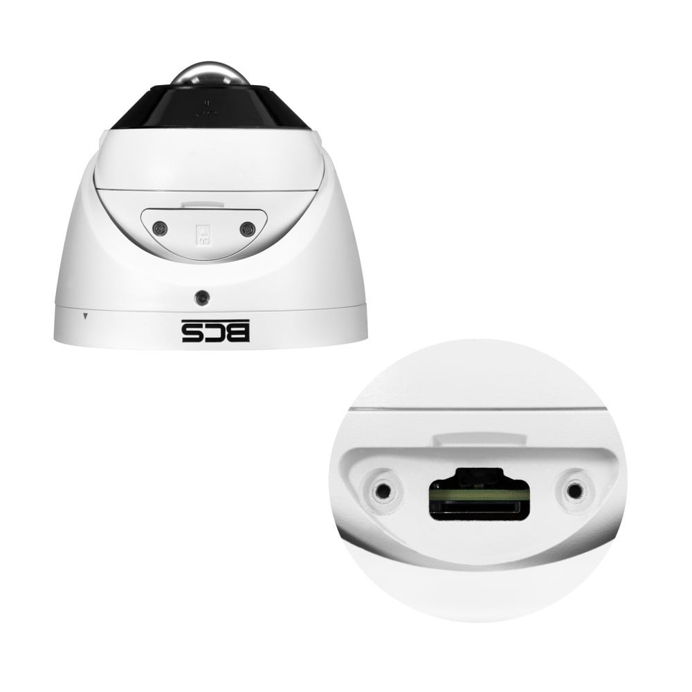 BCS BCS-P-PEIP1x5FWR2-Ai1 Caméra IP panoramique 5MP avec WDR et IR 20m, boîtier IP67, IK10