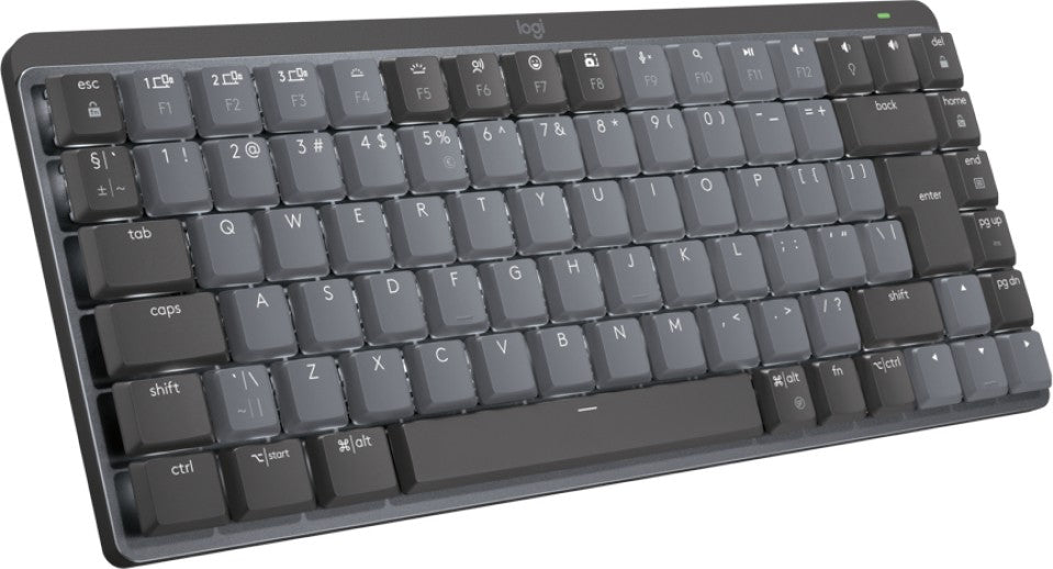 Logitech MX Mechanical Mini clavier Bureau RF sans fil + Bluetooth QWERTY US International Graphite