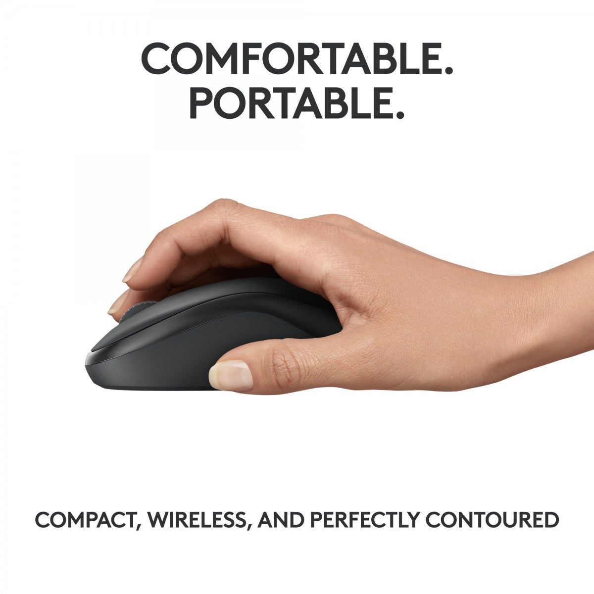 LOGITECH M240 Silent Mouse right and left-handed optical 3 buttons wireless Bluetooth graphite