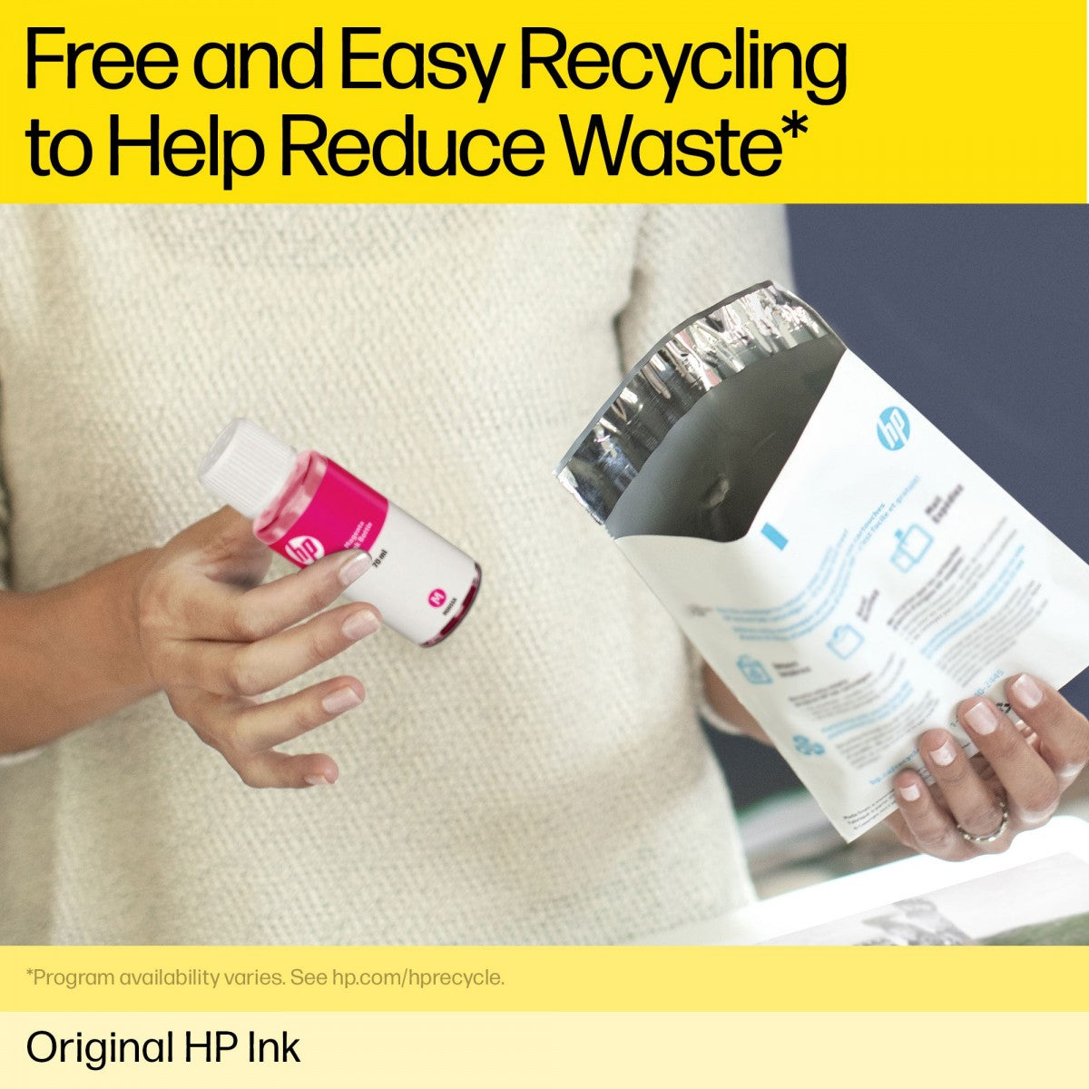 HP 31 Yellow Original Ink Bottle
