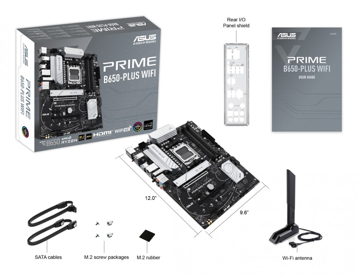 ASUS PRIME B650-PLUS WIFI MB AM5 DDR5 ATX MB