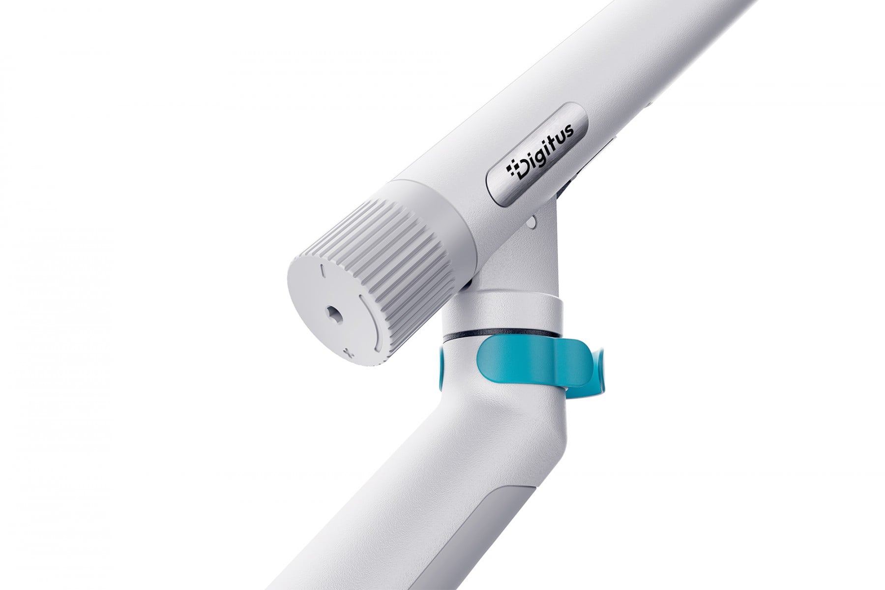 "Digitus DA-90470 Bras de bureau simple avec pince et ressort mécanique | 1x LCD max. 35"" 10kg | VESA: 75x75, 100x100 | Blanc"