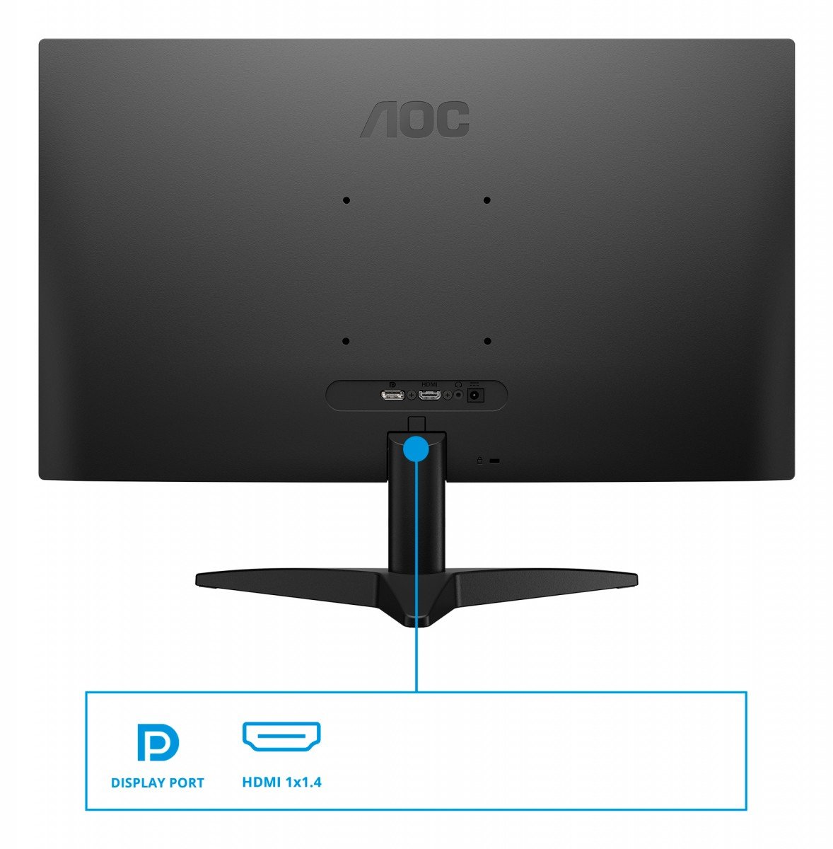AOC 24B36X Ecran 23.8p FHD 16:9 IPS 144Hz HDMI 1.4DP