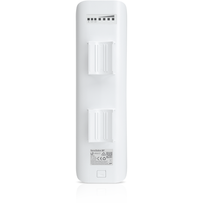 Ubiquiti Networks NSM2 point d'acces réseaux locaux sans fil 150 Mbit/s Blanc Connexion Ethernet, supportant l'alimentation via ce port (PoE)