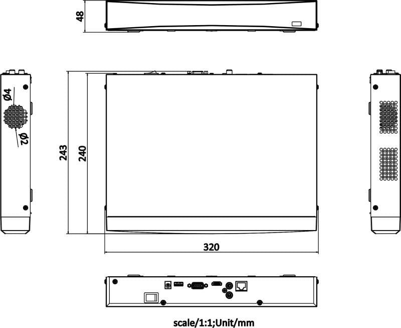 Hikvision DS-7608NXI-K1(D)/Alarm4+1 8-canaux 1U AcuSense K VPro NVR