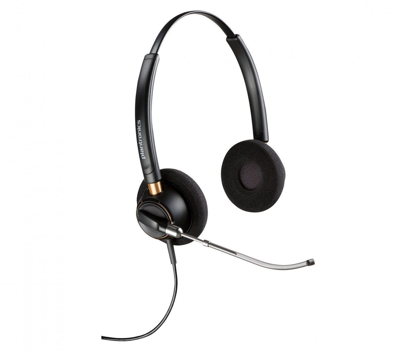 HP Poly EncorePro 520V Casque Binaural VoiceTube +Déconnexion Rapide
