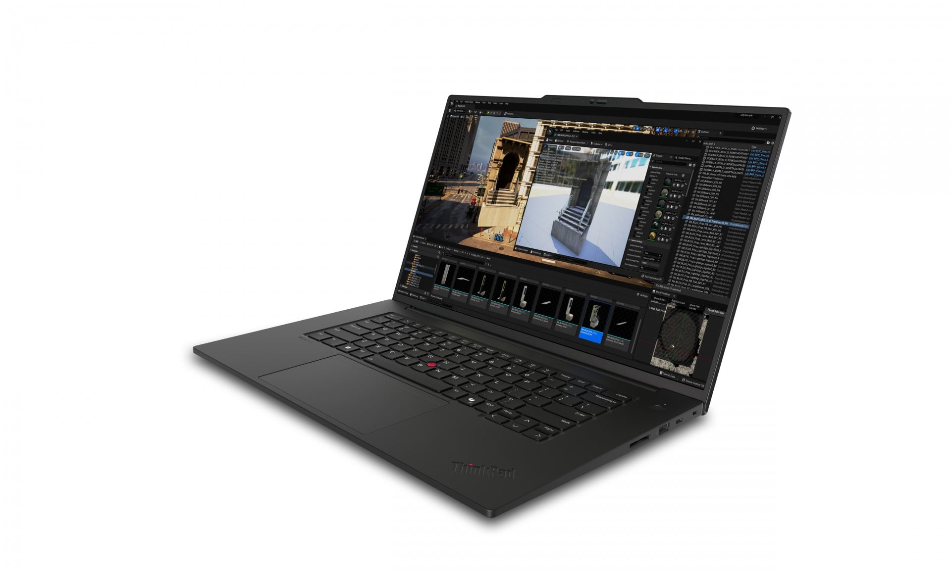 Lenovo ThinkPad P1 Gen7 16'' WQXGA 500N Intel Ultra 7 165H vPro 32GB LP5X RAM 1TB SSD RTX4060_8GB FPR SCR Keyboard backlit ENG Euro W11P 3YPS