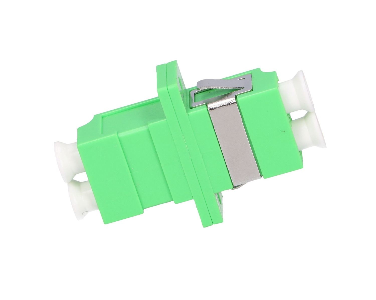 Extralink ADAPTER LC/APC SM DUPLEX - Adapter adaptateur de fibres optiques LC/APC Vert