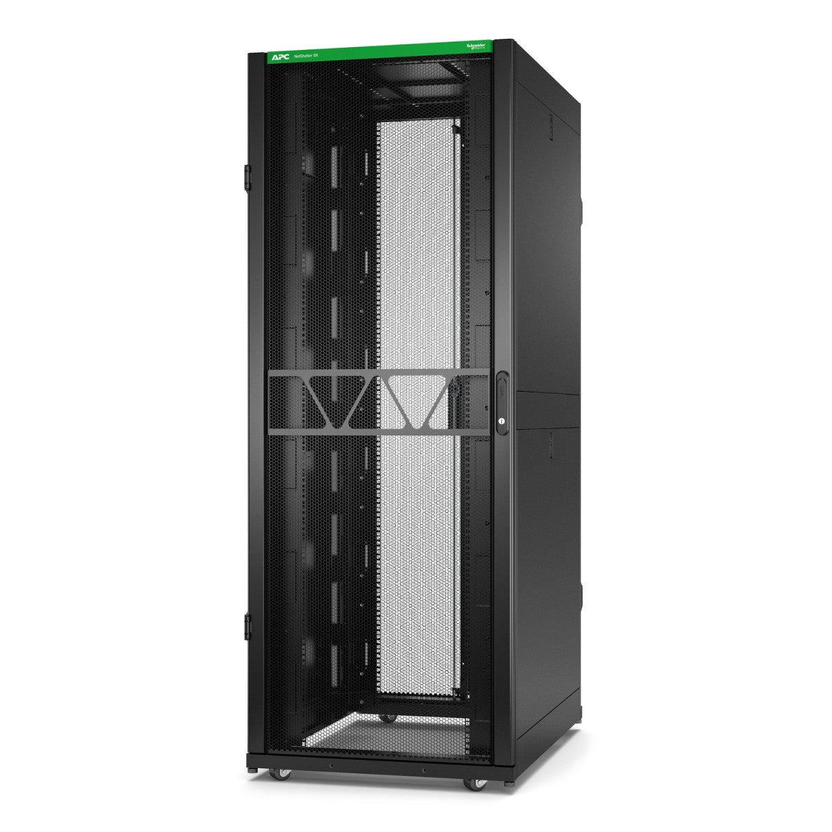 APC NetShelter SX Gen 2 Rack cabinet 1991H x 750W x 1070D mm with sides floor-standing Black 42U 19 TAA Compliant