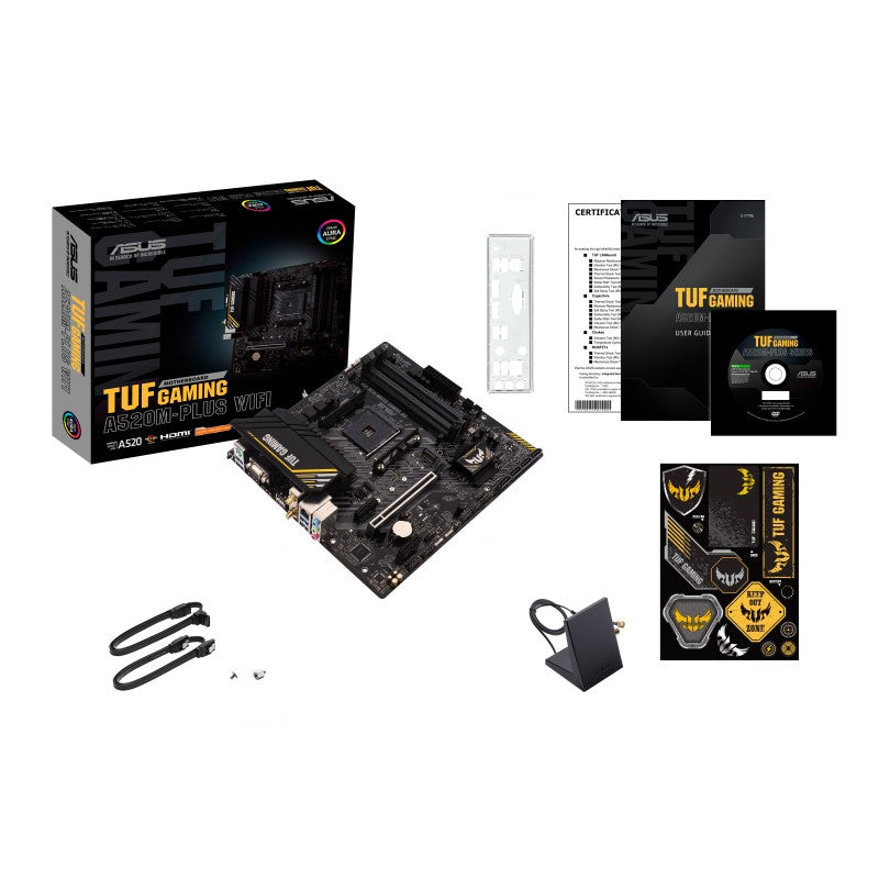 ASUS TUF GAMING A520M-PLUS II AMD A520 microATX 4DDR4