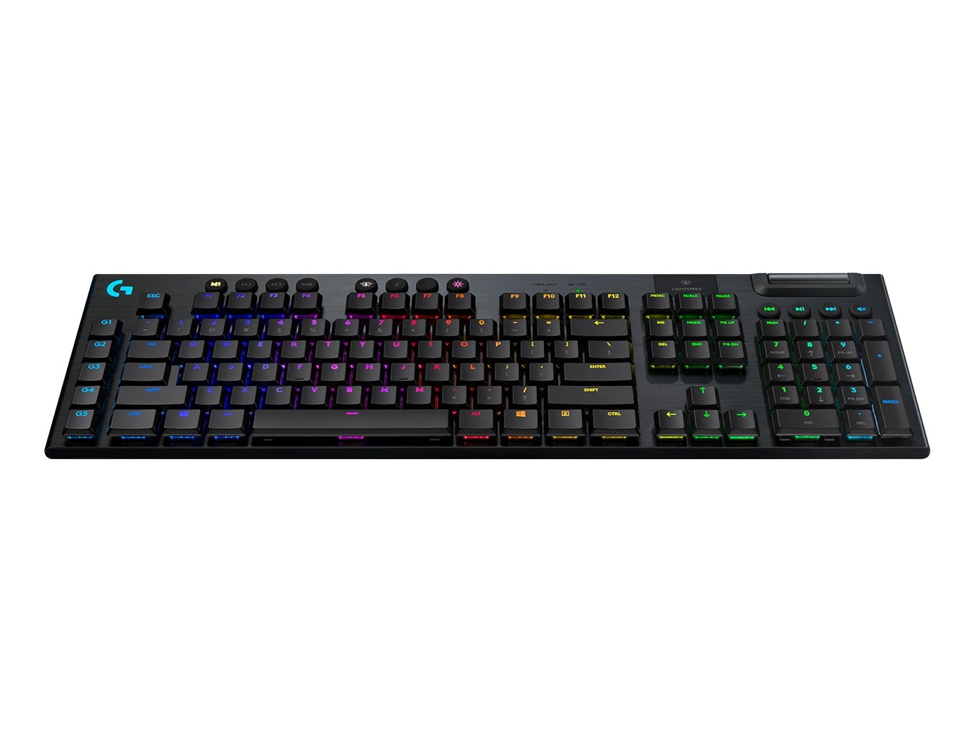 Logitech G 920-008907 clavier Gaming RF sans fil + Bluetooth QWERTY Nordique Noir