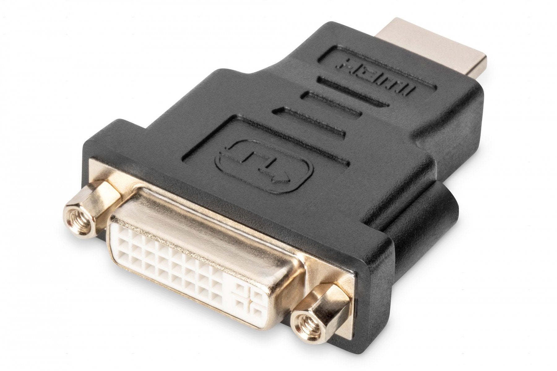 Digitus AK-330505-000-S changeur de genre de câble HDMI Type A (Standard) DVI-I, (24+5) Noir