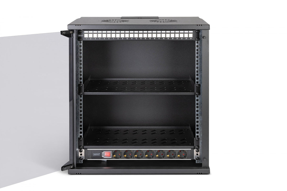 "Digitus DN-49207-SET Ensemble réseau SOHO Pro, 483 mm (19"") - 12U, 540 x 400 mm (l x p)"