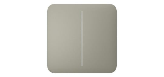 Ajax Systems 52168.143.OL SideButton (2-gang) [55] - olive