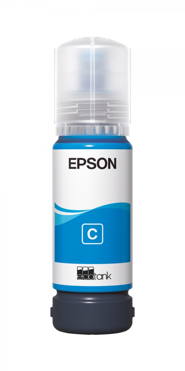 EPSON 1LB 107 EcoTank Cyan Ink Bottle