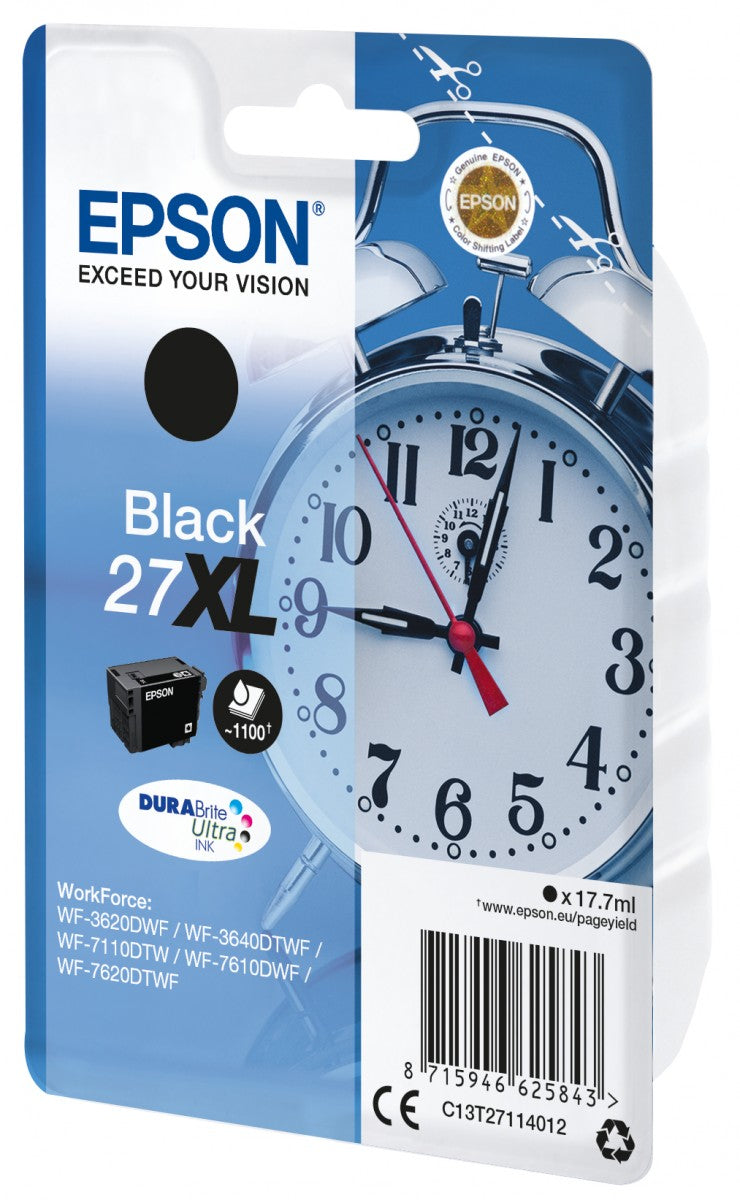 Ink/27XL Alarm Clock 17.7ml BK