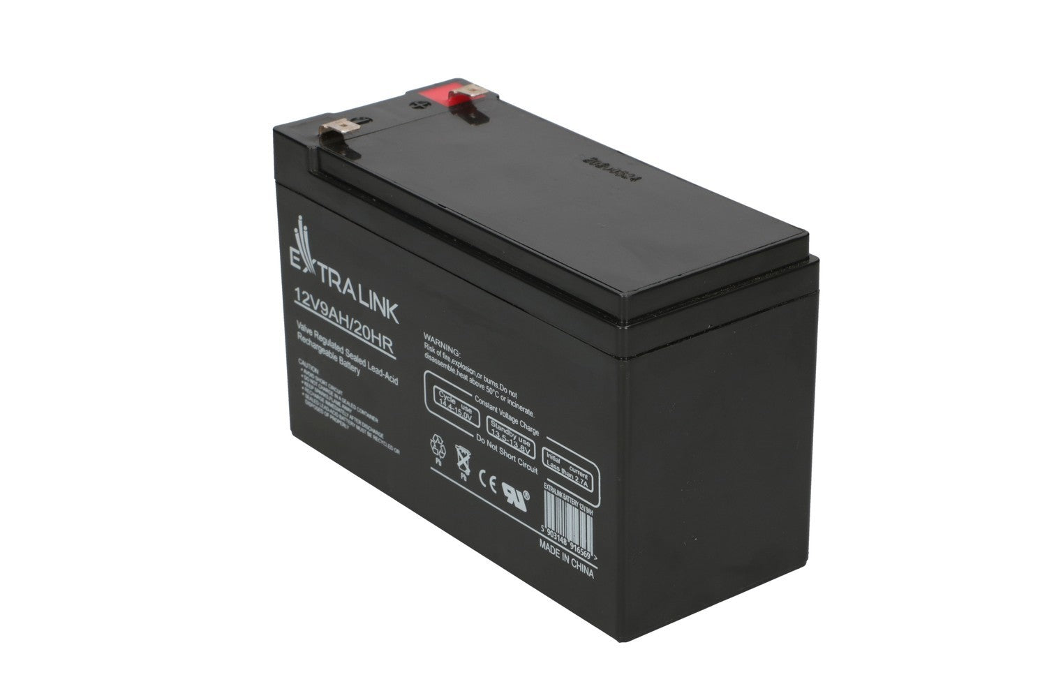 Extralink AKUMULATOR BATTERY ACCUMULATOR AGM 12V 9AH Sealed Lead Acid (VRLA)