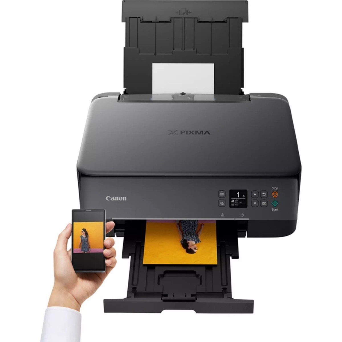 CANON PIXMA TS5350i MFP colour inkjet A4 13ipm Print 200sheets USB Wi-Fi Black (P)