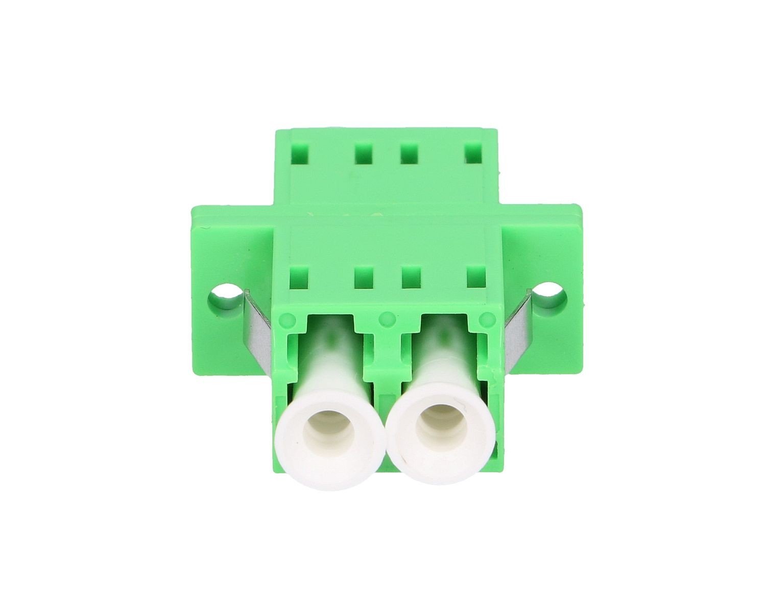 Extralink ADAPTER LC/APC SM DUPLEX - Adapter adaptateur de fibres optiques LC/APC Vert