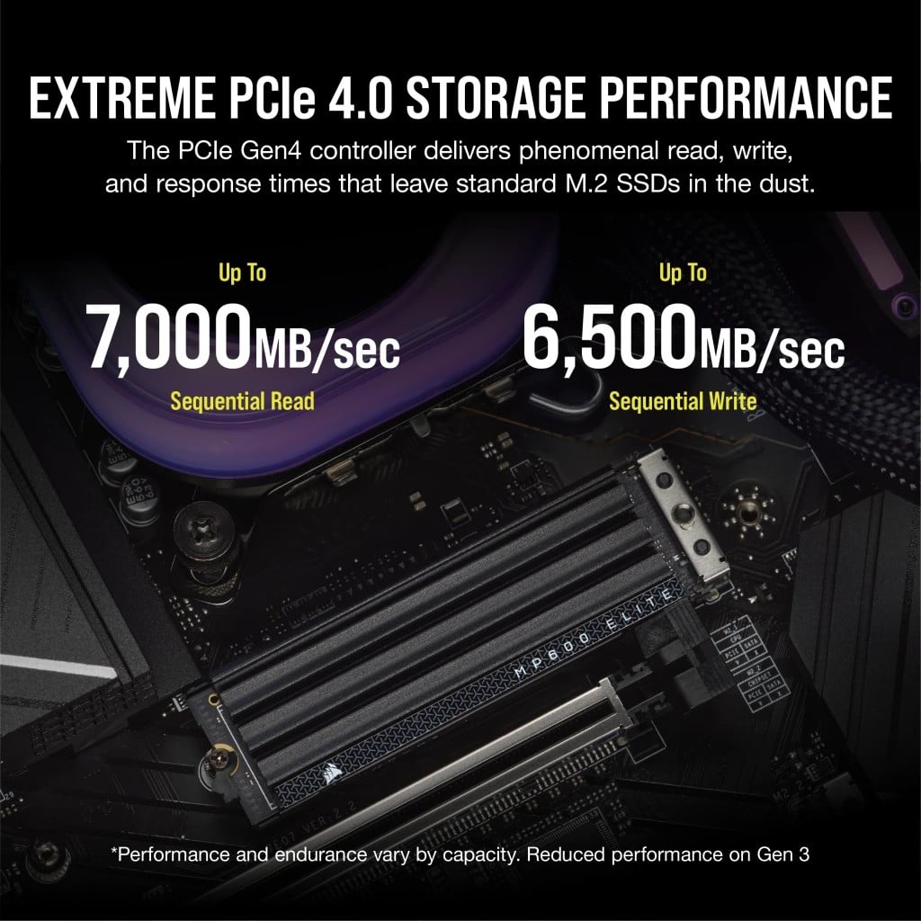 Corsair MP600 ELITE 2 To M.2 PCI Express 4.0 NVMe 3D TLC