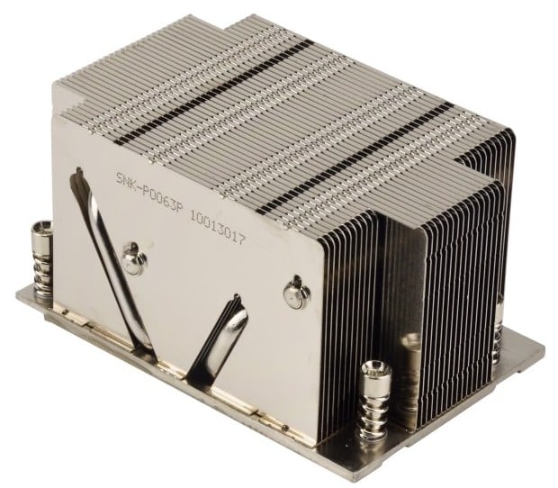 Supermicro SNK-P0063P systeme de refroidissement d’ordinateur Processeur Dissipateur thermique/Radiateur Métallique