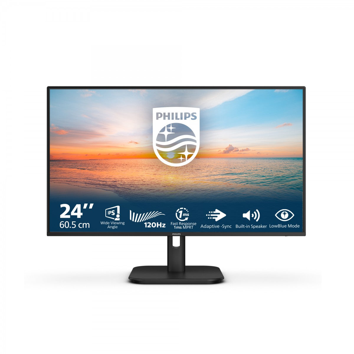 PHILIPS 24E1N1200A/00 24p 1920x1080 120Hz HDMI DP D-Sub Black