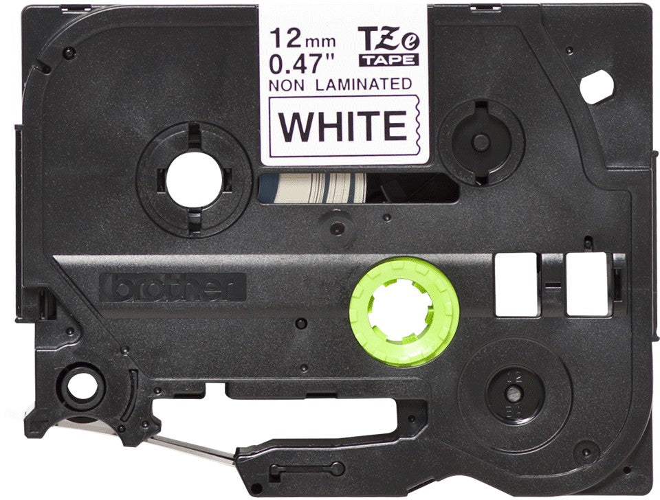 BROTHER P-TOUCH TZE-N231 noir sur blanc 12mm pièce