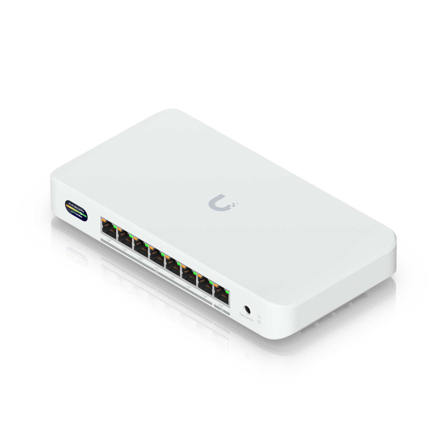 Ubiquiti UDB-Switch 2.5G Ethernet (100/1000/2500) Connexion Ethernet, supportant l'alimentation via ce port (PoE) Blanc
