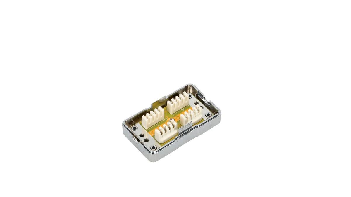 Extralink CAT6 STP | Boîte de connexion | fut, connecteur, argent